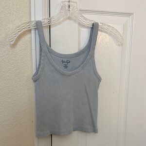 Brandy Melville Light Gray Tank Top
